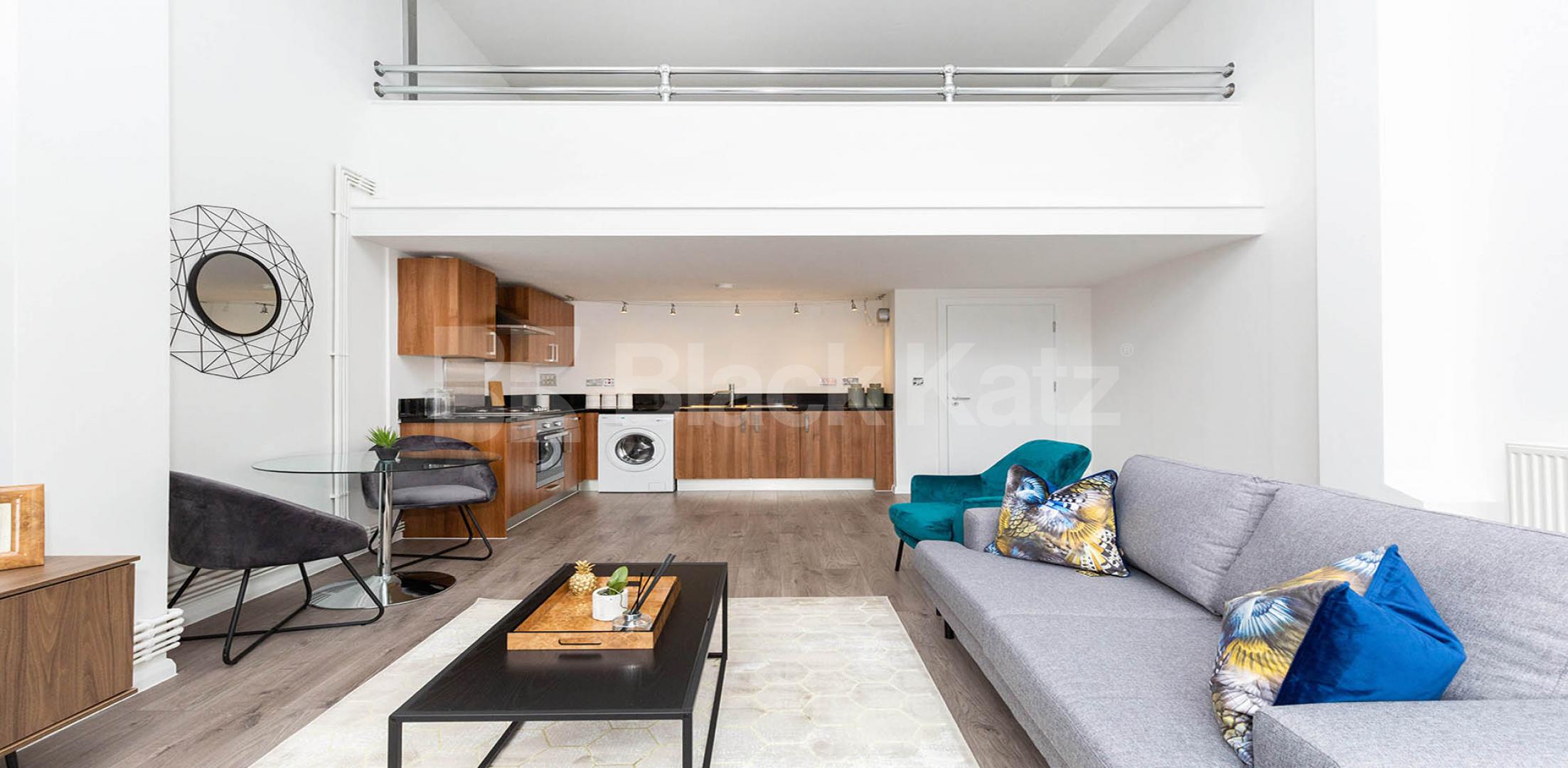 Stunning Live/Work mezzanine property with large balcony Ability Plaza, Dalston